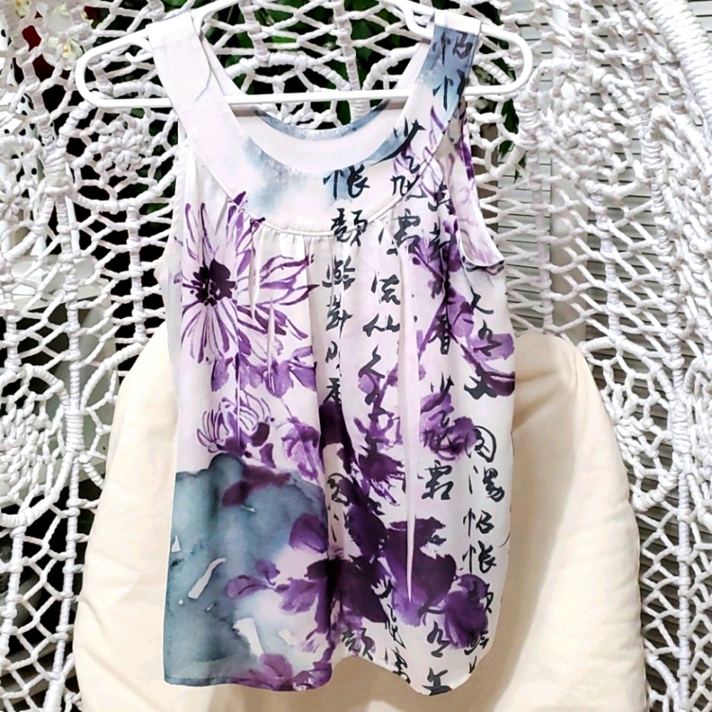 CATO Sleeveless blouse in Sz. S